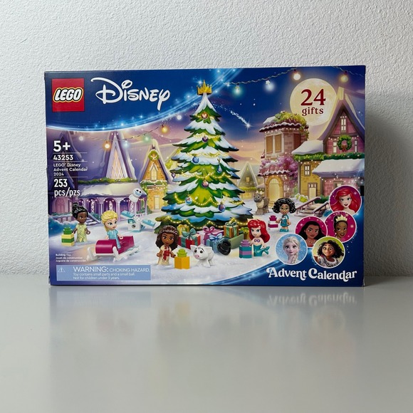 LEGO Disney Princess Advent Calendar 43253 2024 New Sealed 253 Pcs BOX FLAW - Picture 1 of 5